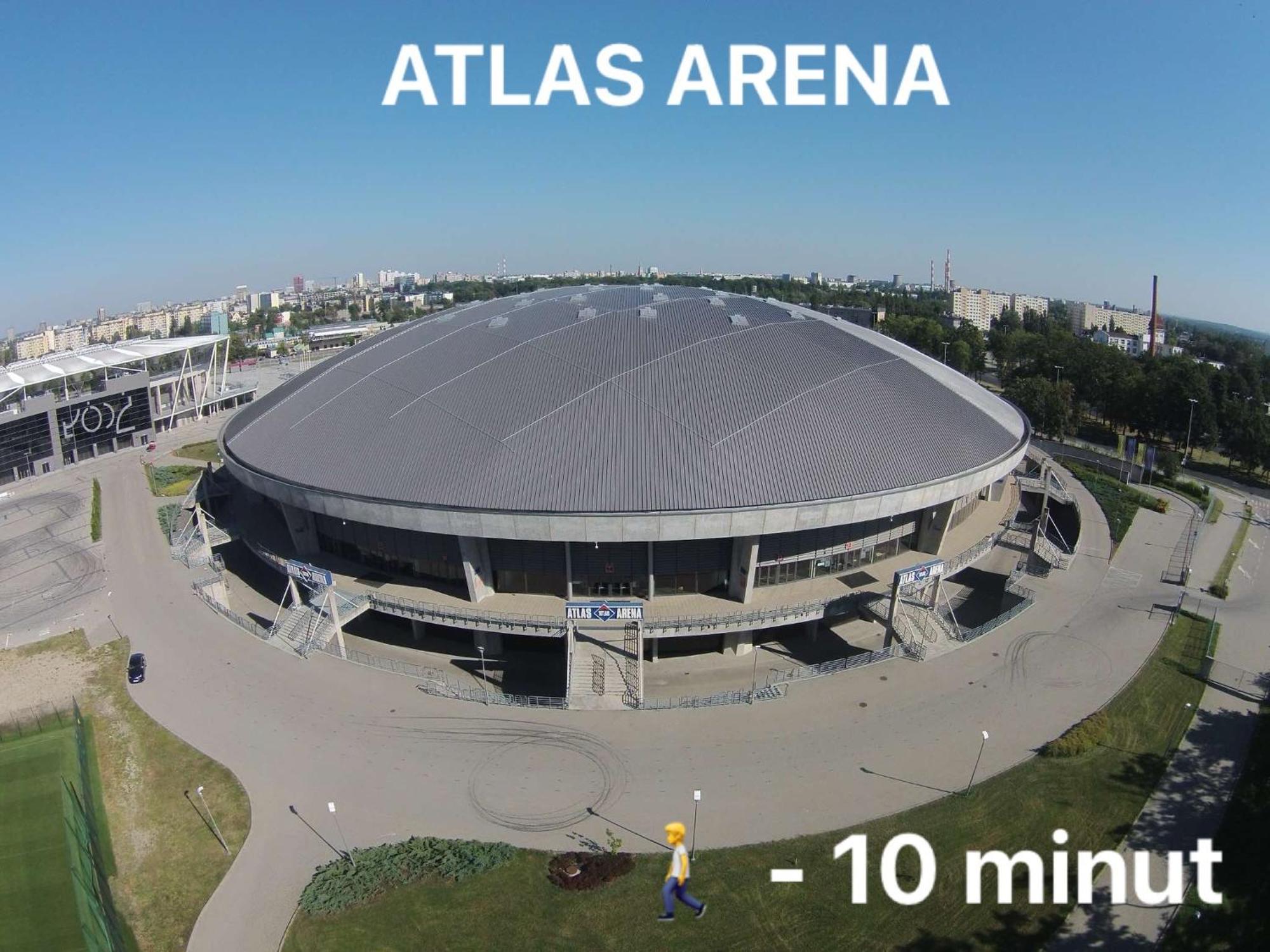 Scandinavian Zoo Atlas Arena Retkinia District Parking 우치 외부 사진